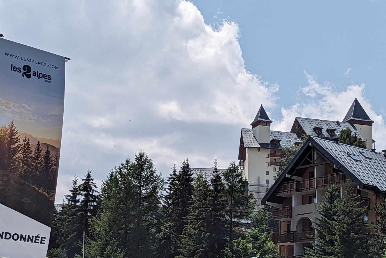 Appartement 4 Couchages ,Plein Sud Calme Les Deux Alpes Exterior foto
